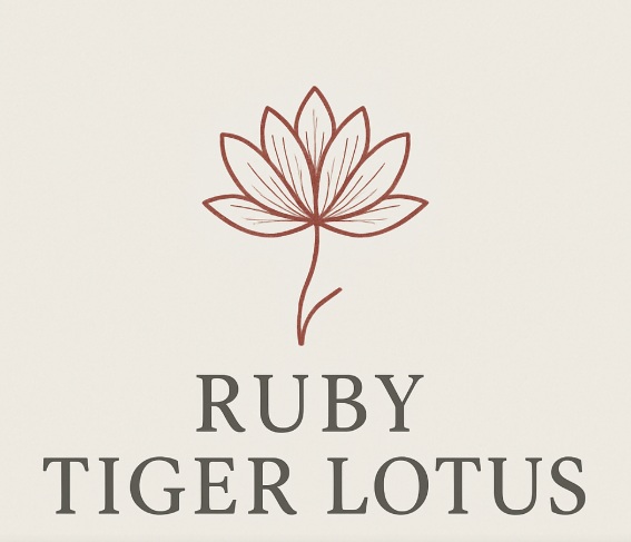 Ruby Tiger Lotus Logo